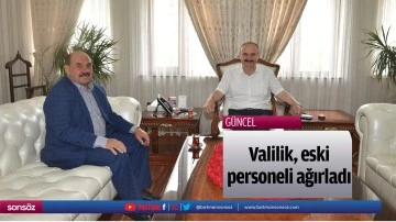 Valilik, eski personeli ağırladı