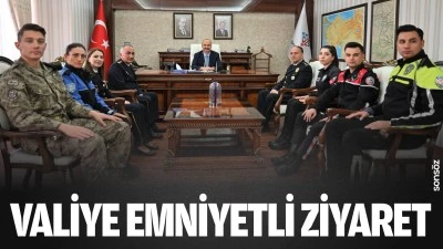 Valiye emniyetli ziyaret 