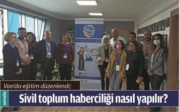 VAN&rsquo;DA EĞİTİM D&Uuml;ZENLENDİ