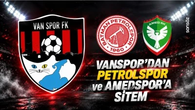 Vanspor'dan Petrolspor ve Amedspor&rsquo;a sitem