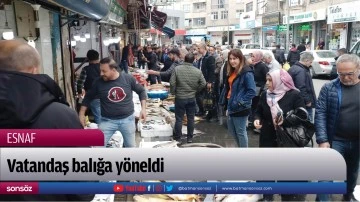 Vatandaş balığa y&ouml;neldi