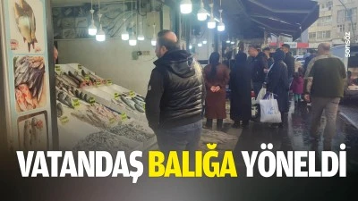 Vatandaş balığa y&ouml;neldi