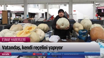 Vatandaş, kendi re&ccedil;elini yapıyor