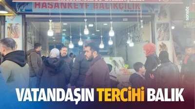 Vatandaşın tercihi balık&hellip;