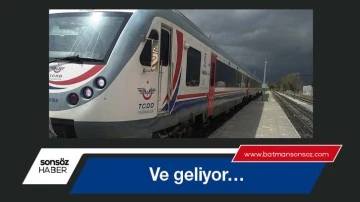 Ve geliyor&hellip;