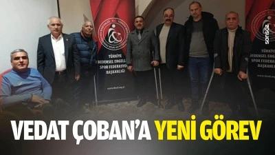 Vedat &Ccedil;oban&rsquo;a yeni g&ouml;rev