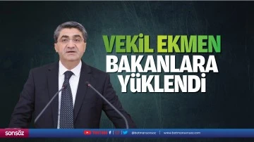 Vekil Ekmen, bakanlara y&uuml;klendi