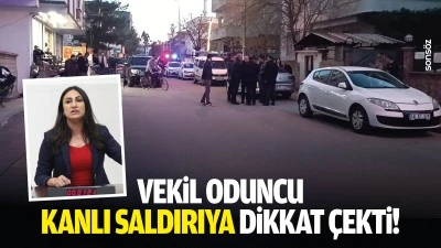Vekil Oduncu, kanlı saldırıya dikkat &ccedil;ekti!