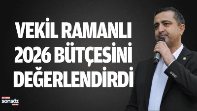 Vekil Ramanlı, 2026 b&uuml;t&ccedil;esini değerlendirdi