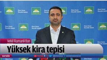 Vekil Ramanlı&rsquo;dan y&uuml;ksek kira tepisi