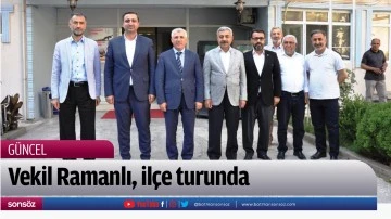 Vekil Ramanlı, il&ccedil;e turunda