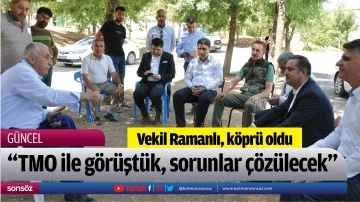 Vekil Ramanlı, k&ouml;pr&uuml; oldu