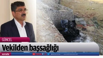 Vekilden başsağlığı