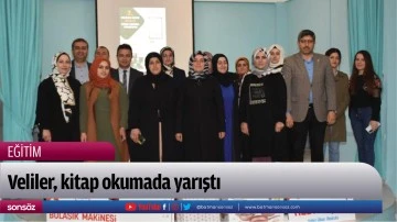 Veliler, kitap okumada yarıştı