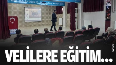 Velilere eğitim&hellip;