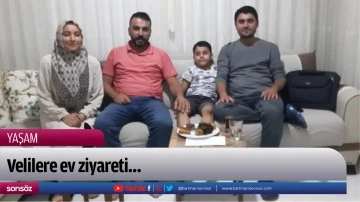 Velilere ev ziyareti&hellip;