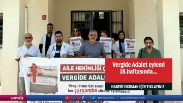 Vergide Adalet eylemi 18.haftasında&hellip;
