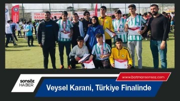 Veysel Karani, T&uuml;rkiye Finalinde 