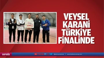 Veysel Karani, T&uuml;rkiye finalinde