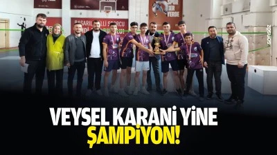 Veysel Karani yine şampiyon!