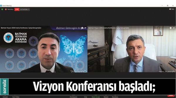 VİZYON KONFERANSI BAŞLADI