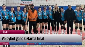 Voleybol gen&ccedil; kızlarda final