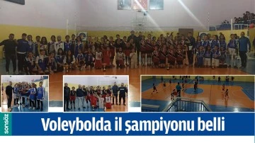 VOLEYBOLDA İL ŞAMPİYONU BELLİ
