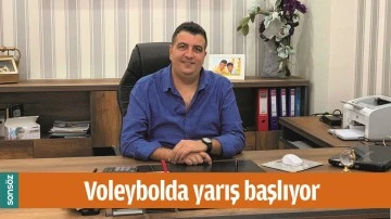 VOLEYBOLDA YARIŞ BAŞLIYOR