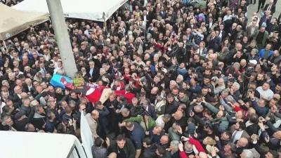Volkan Konak memleketi Trabzon'da son yolculuğuna uğurlandı