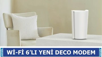 Wi-Fi 6&rsquo;lı Yeni Deco Modem 