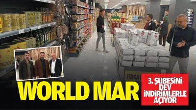 World Mar, 3. şubesini dev indirimlerle a&ccedil;ıyor