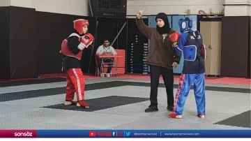 Wushu&rsquo;da 140 sporcu yarıştı