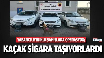 Yabancı uyruklu şahıslara operasyon