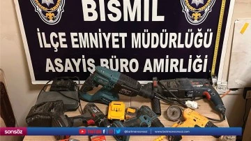 Yakalanan hırsızlık zanlısı tutuklandı