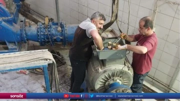 Yanan su motoru yenisiyle değiştirildi