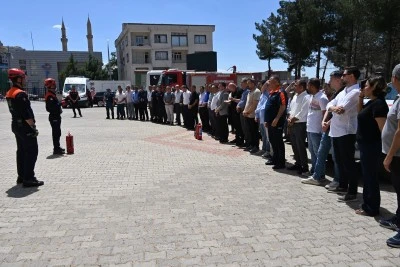 Yangın ve tahliye tatbikatı