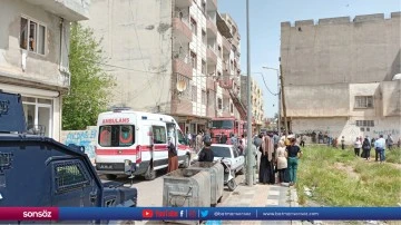 Yangında 1'i bebek 7 kişi dumandan etkilendi