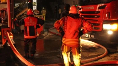 Yangında 1 kişi dumandan etkilendi