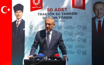 Yangınlara karşı kırsal mahallelere pompalı su tankeri desteği verildi