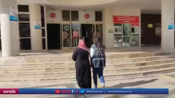 Yankesicilik yapan anne ile oğlu tutuklandı