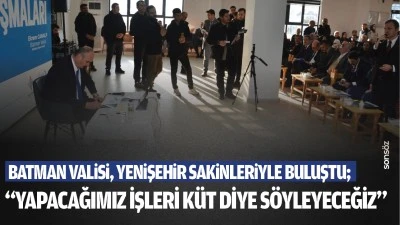 &ldquo;Yapacağımız işleri k&uuml;t diye s&ouml;yleyeceğiz&rdquo;