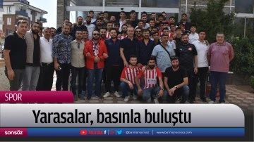 Yarasalar, basınla buluştu