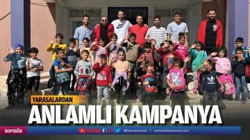 Yarasalardan anlamlı kampanya