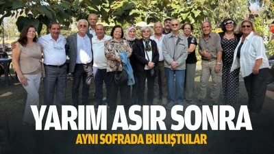 Yarım asır sonra aynı sofrada buluştular