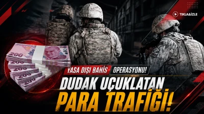 Yasa dışı bahis operasyonu! Dudak u&ccedil;uklatan para trafiği!