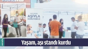 YAŞAM, AŞI STANDI KURDU