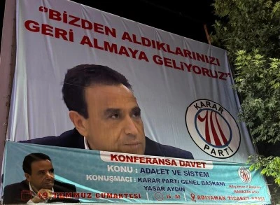 Yaşar Aydın: Karar Partisi, Doğu ve G&uuml;neydoğu&rsquo;nun umudu olmaya devam ediyor