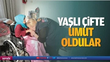 Yaşlı &ccedil;ifte umut oldular