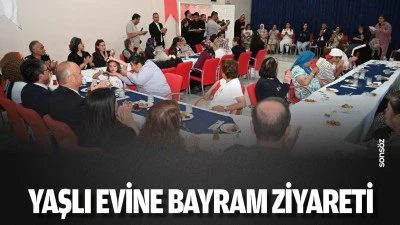 Yaşlı Evine bayram ziyareti