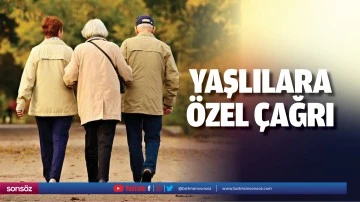 Yaşlılara &ouml;zel &ccedil;ağrı